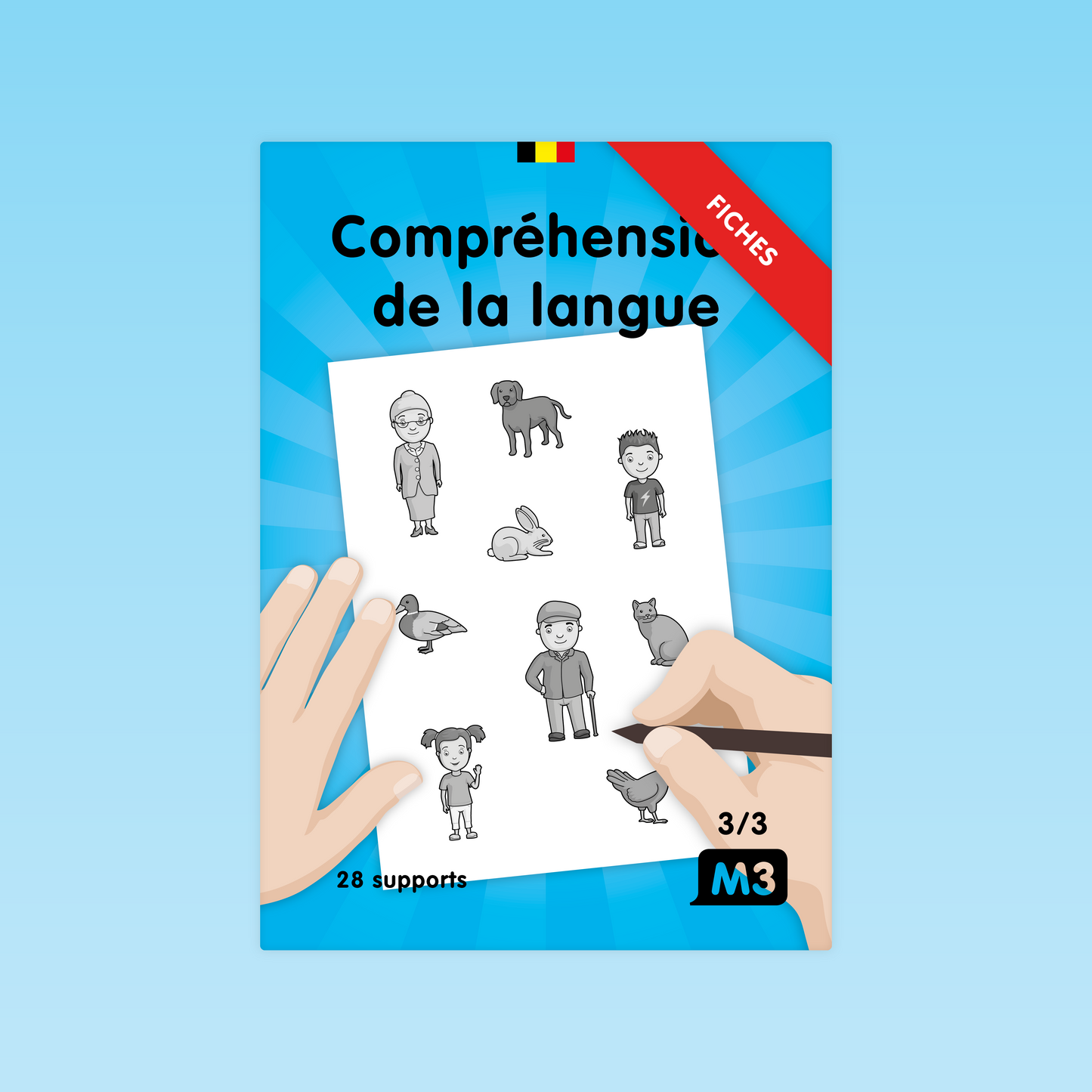 640 supports Compréhension de la langue M3